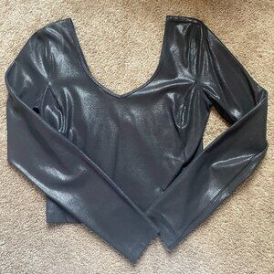 Lululemon Align Top Long Sleeve in Shine Black Size 6 Special Edition